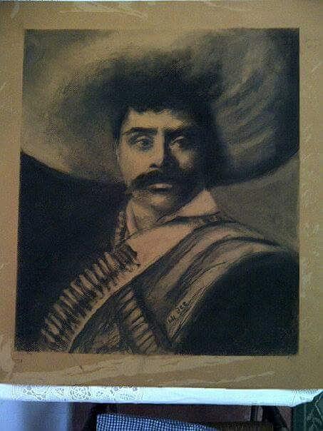 Zapata Painting by Lili Bee | Fine Art America