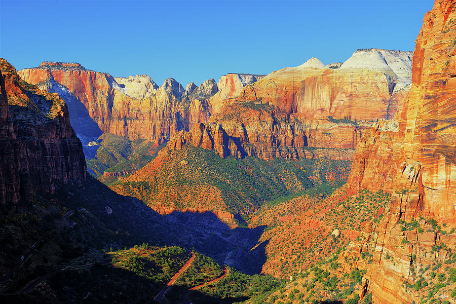 Zion National Park Photograph - Zion Canyon #1 by Greg Norrell