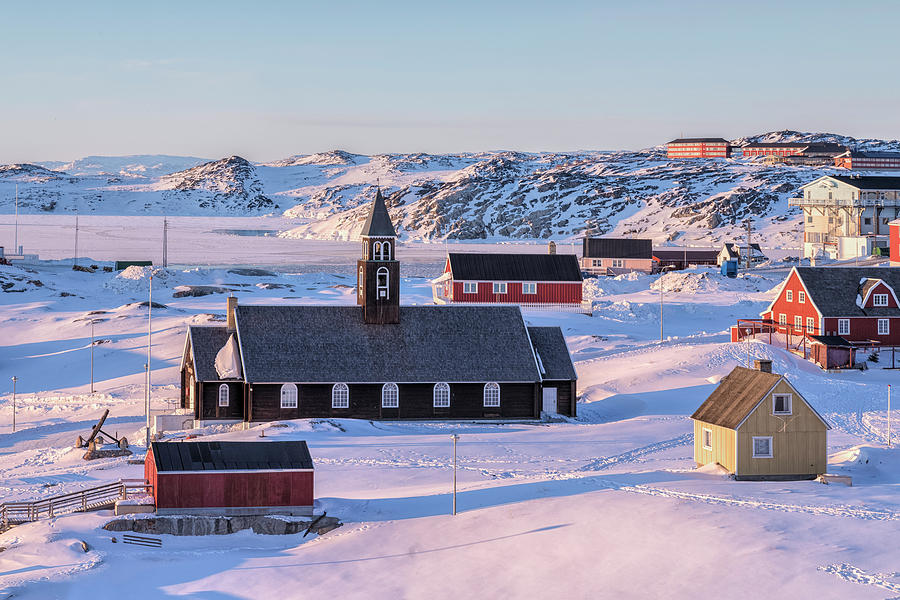 Zion church Ilulissat - Greenland #1 Photograph by Joana Kruse