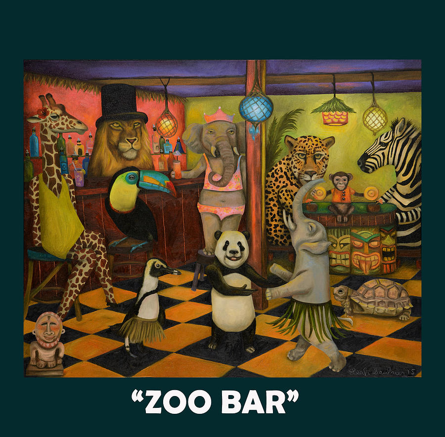 Zoobar #1 Painting by Leah Saulnier The Painting Maniac