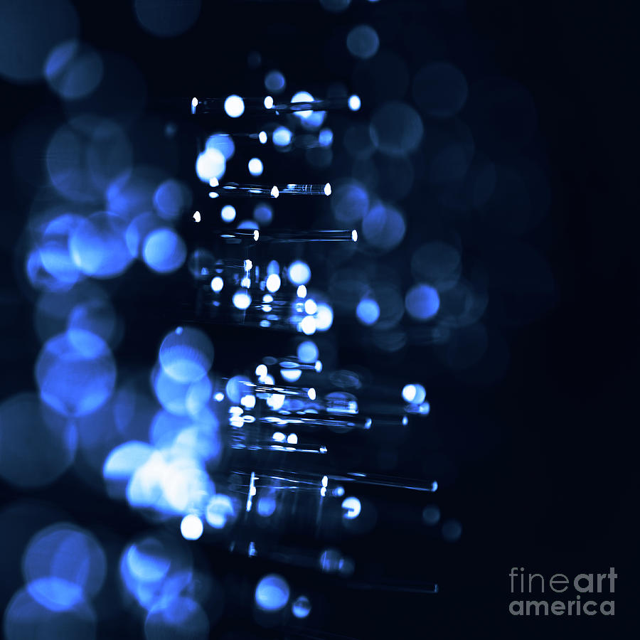 Abstract pattern of lights #10 Photograph by Clayton Bastiani