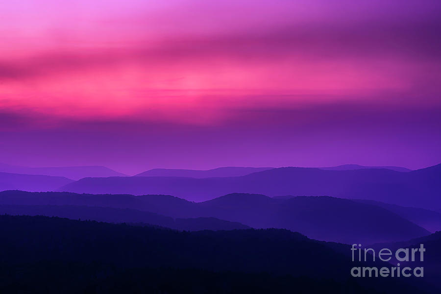 Allegheny Mountain Dawn #10 Photograph by Thomas R Fletcher