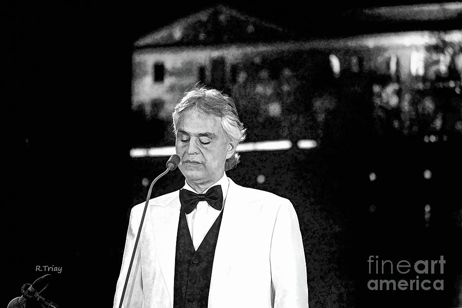 Andrea Bocelli in Concert #1 Photograph by Rene Triay FineArt Photos