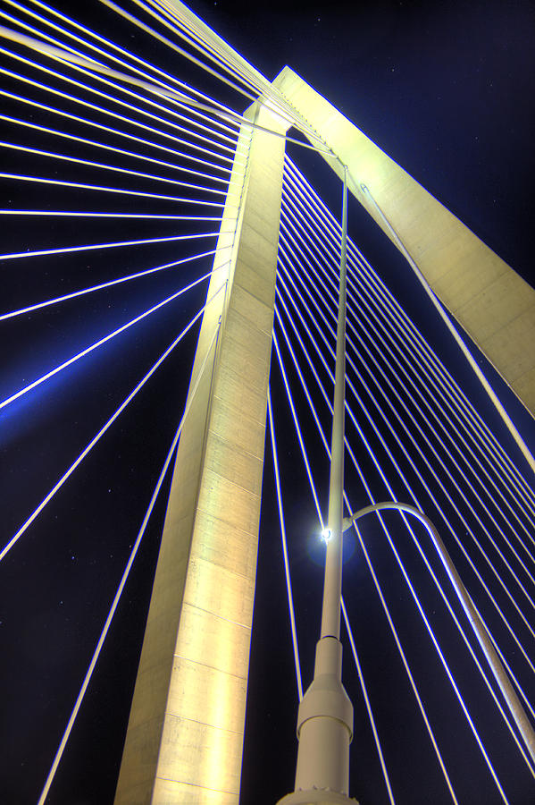 Arthur Ravenel Jr. Bridge  #10 Photograph by Dustin K Ryan