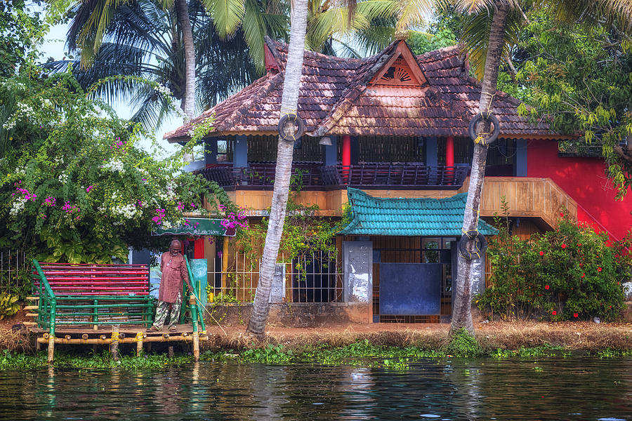 Alappuzha Photograph - Backwaters Kerala - India #10 by Joana Kruse