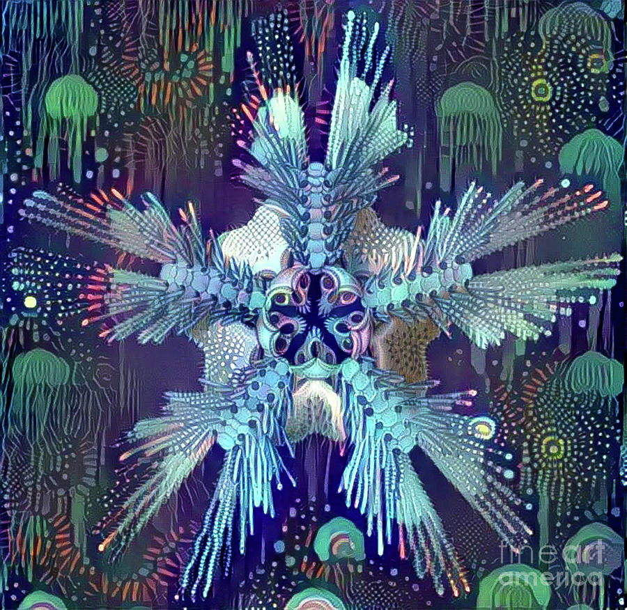 Beautiful undersea coral #10 Digital Art by Amy Cicconi