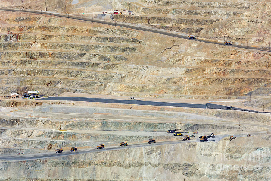 Bingham Canyon Copper Mine Photograph