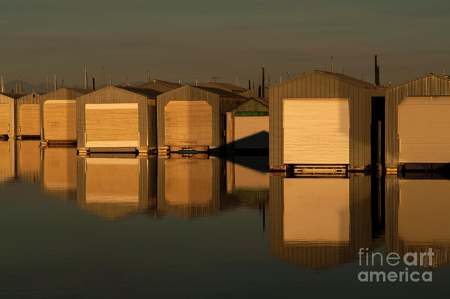 Boathouse Reflections  #10 Photograph by Jim Corwin