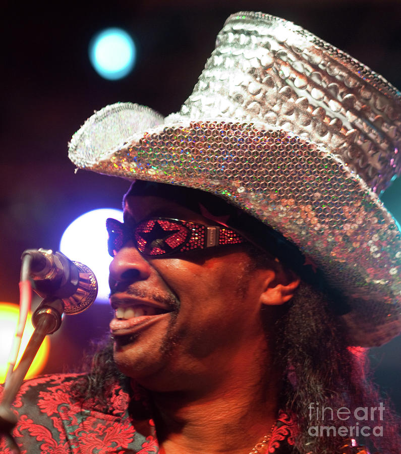 Bernie Worell with Bootsy Collins and The Funk University #3 Photograph by David Oppenheimer