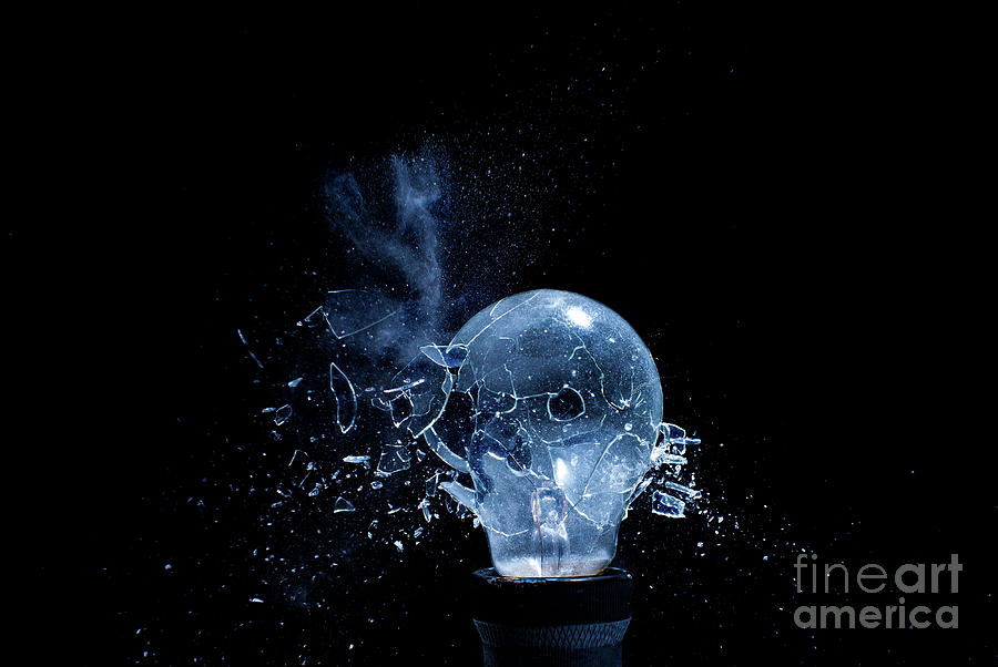 Bulb Explosion #10 Photograph by Gualtiero Boffi