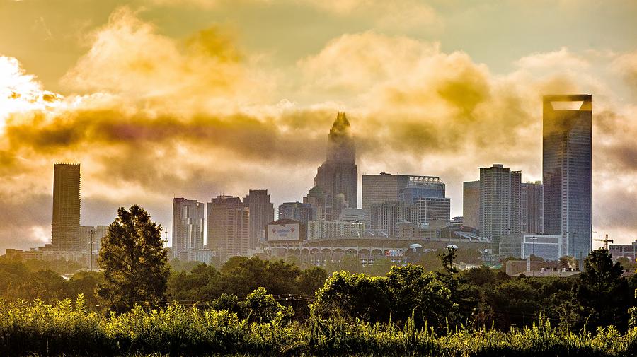 Charlotte North Carolina City Skyline #10 Photograph by Alex Grichenko