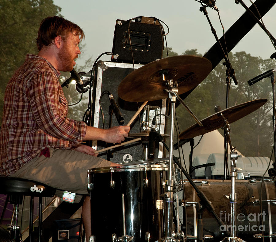 Chris Harford and the Band of Changes at Bonnaroo #10 Photograph by David Oppenheimer