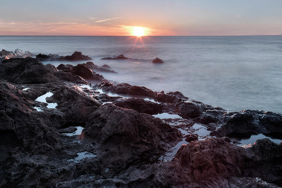 Sunset Photograph - El Golfo - Lanzarote #10 by Joana Kruse