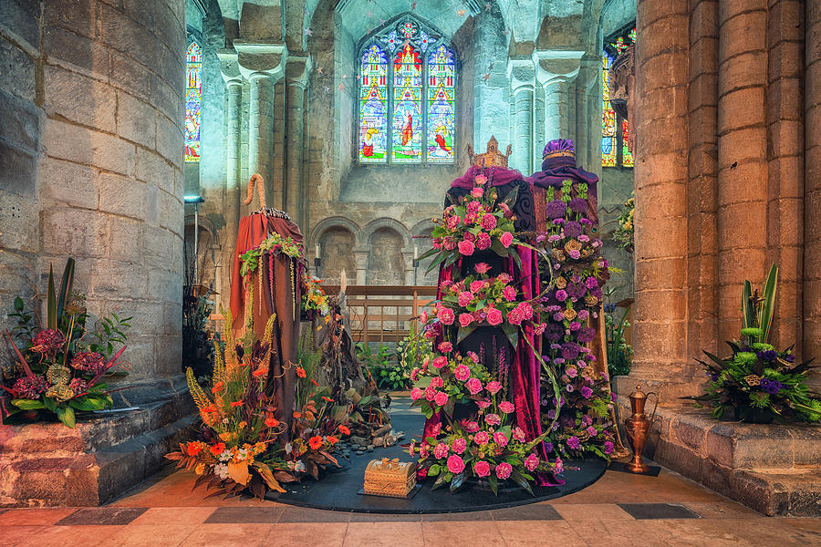 Flower Photograph - Ely Cathedral Flower Festival #10 by James Billings