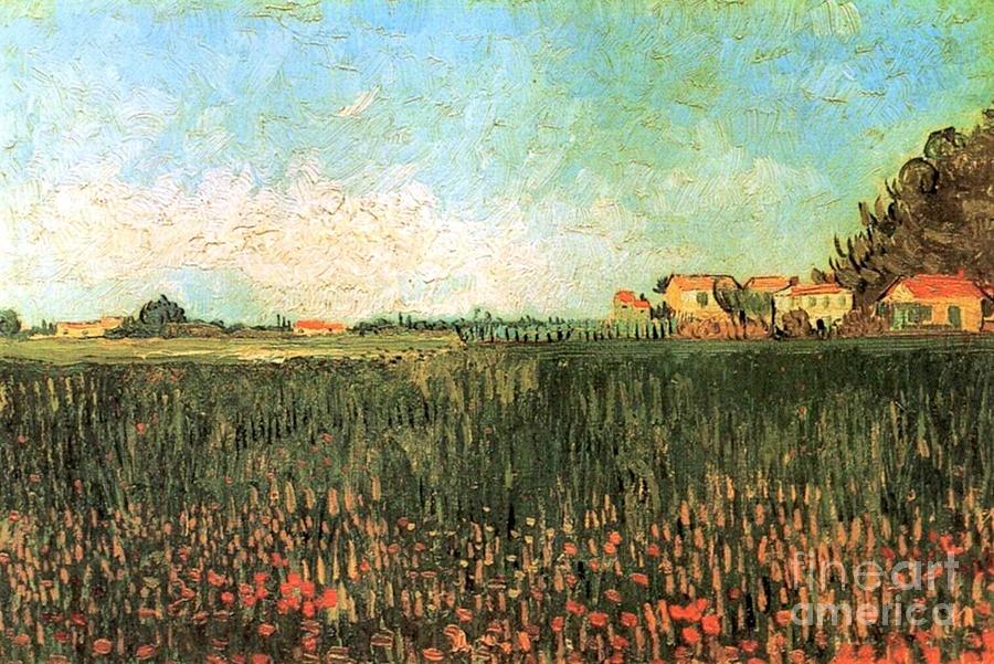 Farmhouse in Provence #10 Painting by Vincent Van Gogh - Fine Art America