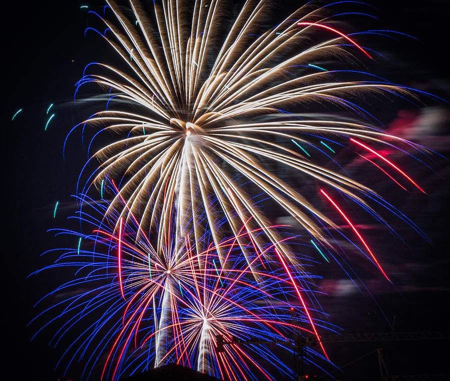 Fireworks 2015 Sarasota 27 Photograph by Richard Goldman