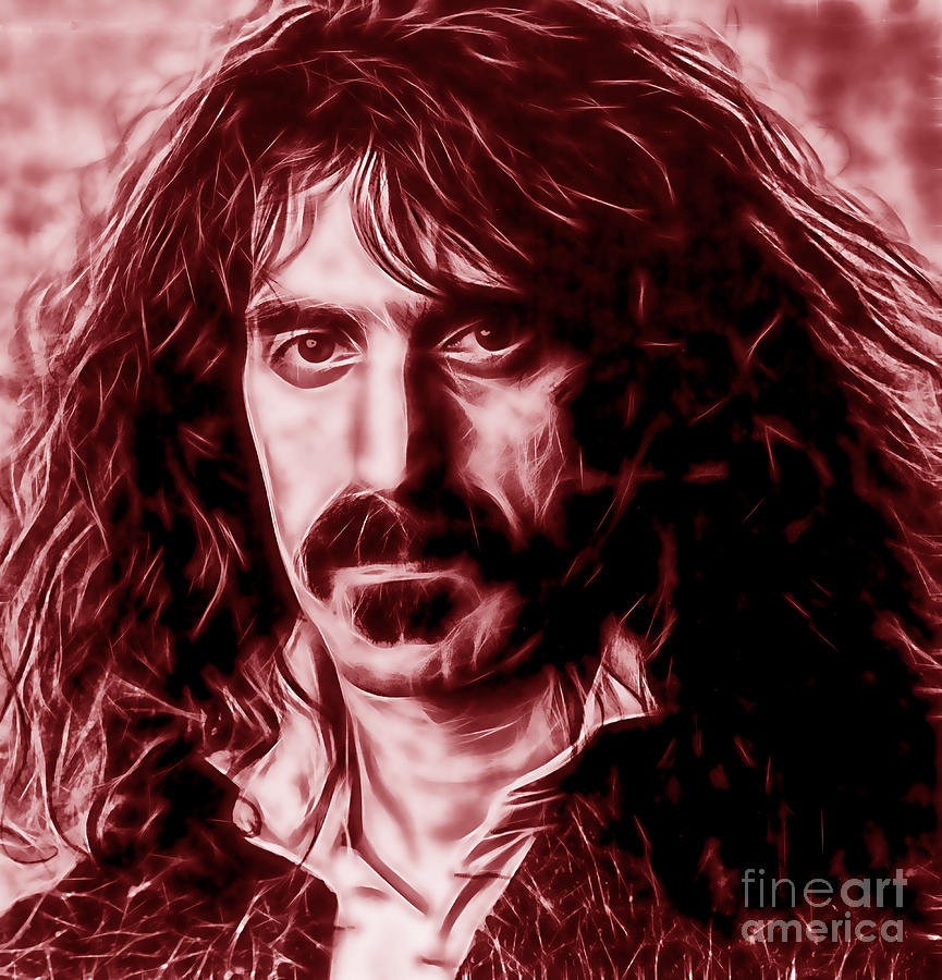 Music Mixed Media - Frank Zappa Collection #10 by Marvin Blaine