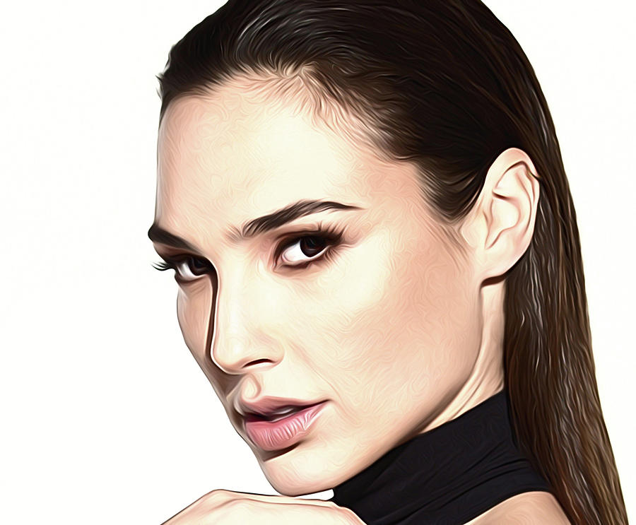 Gal Gadot Digital Art By Lilia Kosvintseva