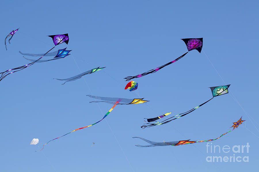 Go Fly a Kite #10 Photograph by Anthony Totah