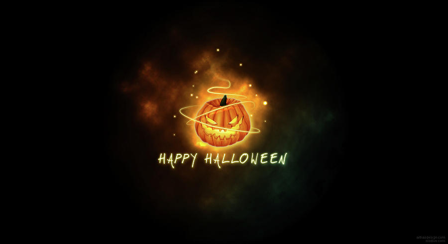 Halloween Digital Art - Halloween #10 by Super Lovely