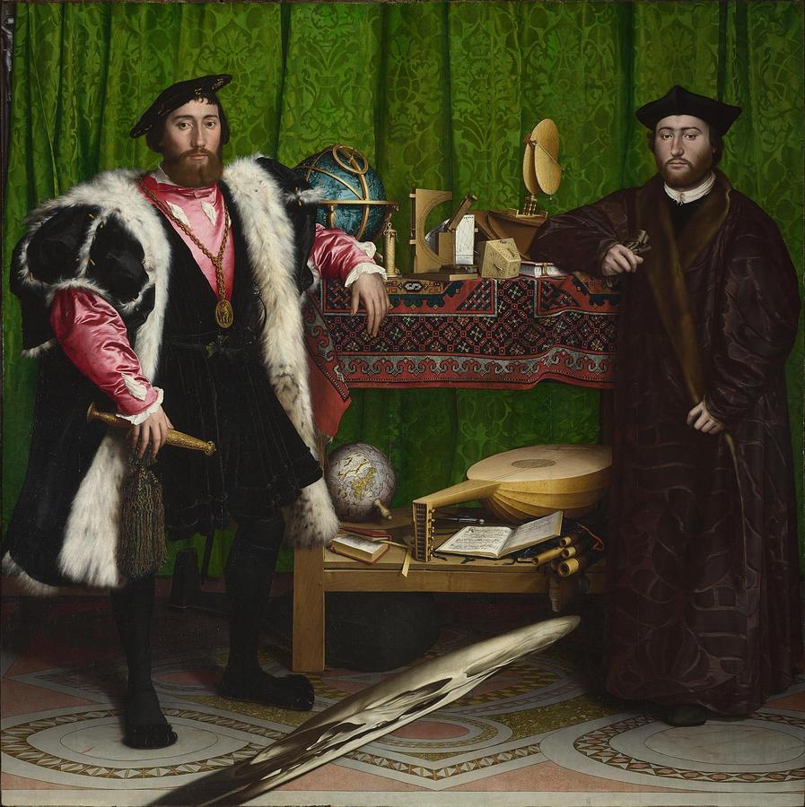 Hans Holbein the Younger #10 Painting by MotionAge Designs