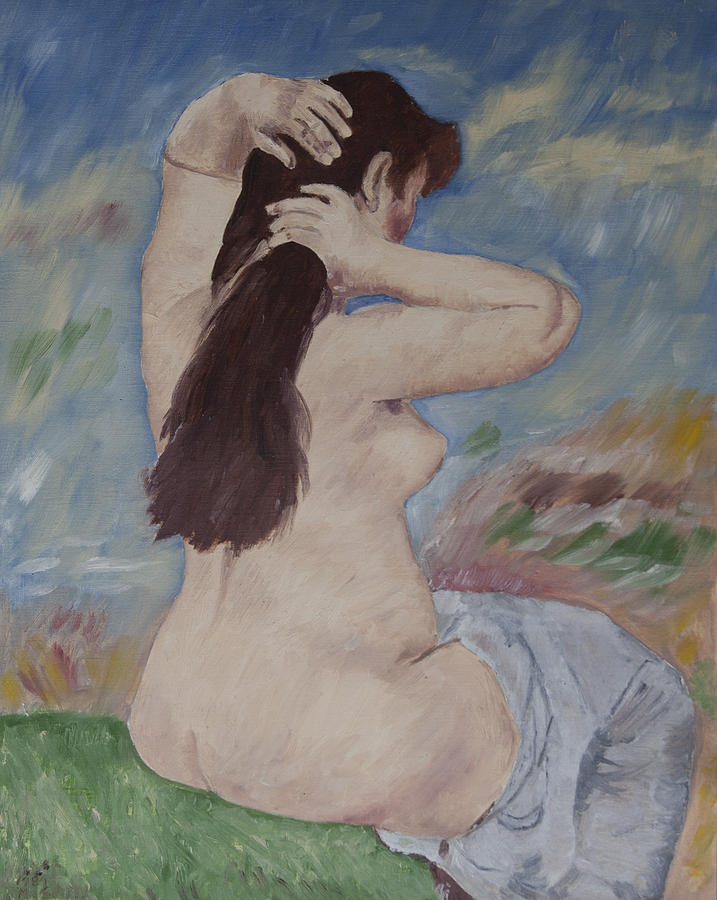 Homage to Renoir #10 Painting by Masami Iida