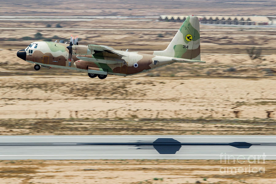 Israel Air Force C-130 Hercules #10 Photograph by Nir Ben-Yosef