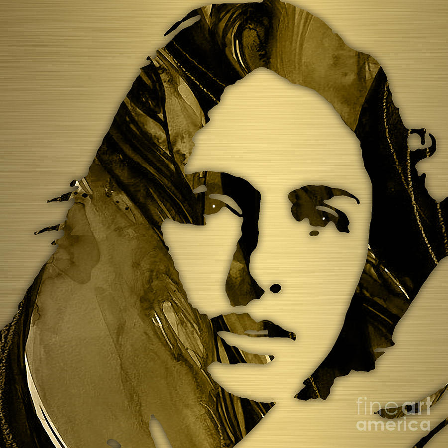 Joan Baez Collection #16 Mixed Media by Marvin Blaine