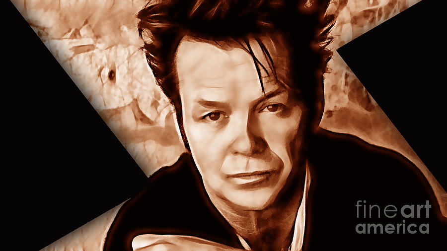 John Mellencamp Collection #10 Mixed Media by Marvin Blaine