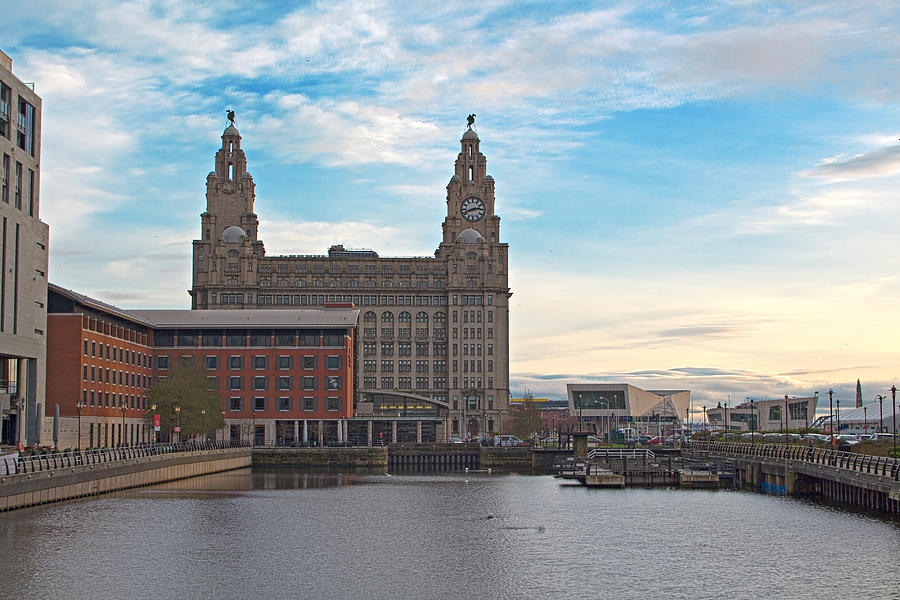 Architecture Photograph - Liverpools World Heritage status waterfront buildings #10 by Ken Biggs