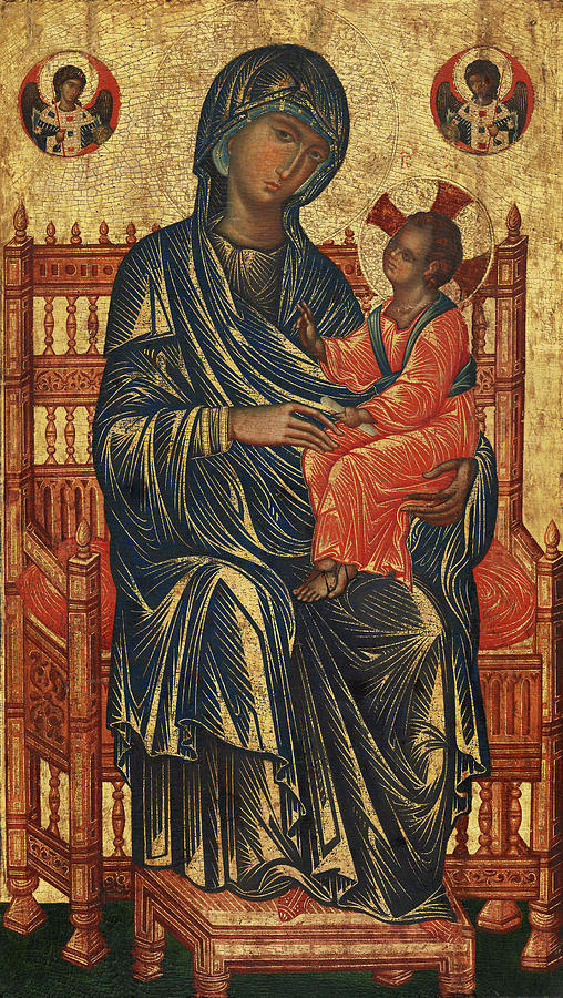Madonna And Child #10 Painting by Granger