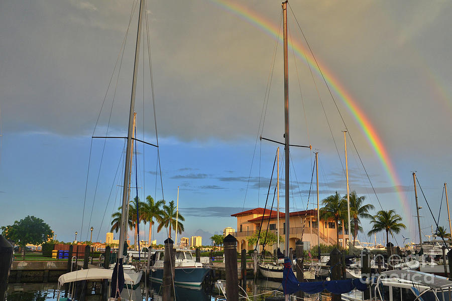 10- Marina Rainbow Photograph by Joseph Keane