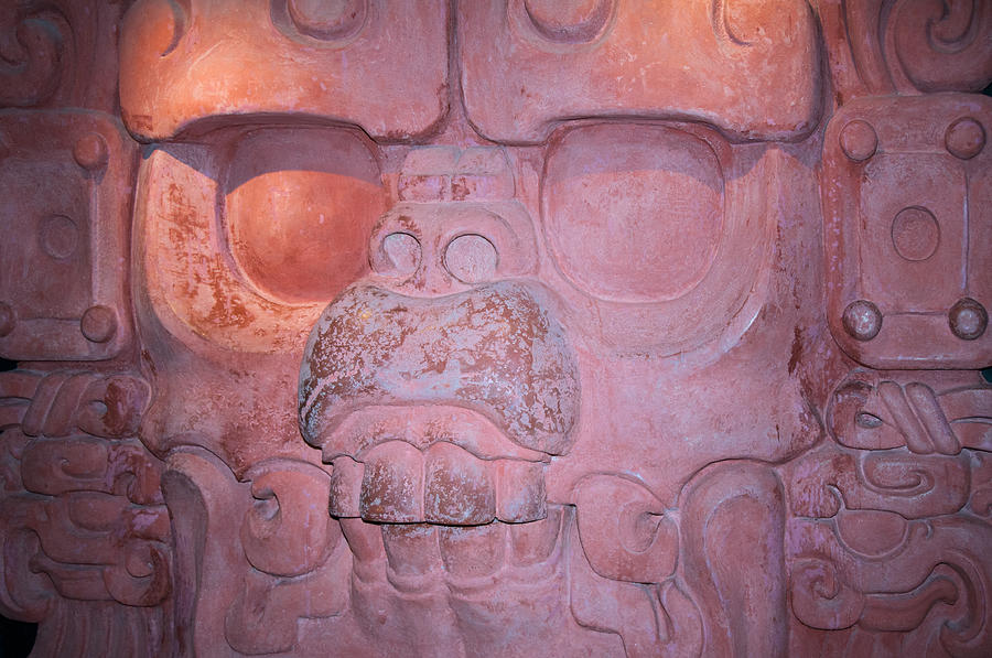 Mayan Museum in Chetumal #10 Digital Art by Carol Ailles