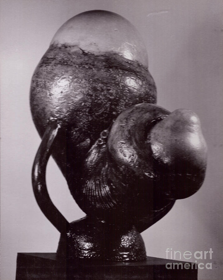 Mother/child II  #10 Sculpture by Robert F Battles