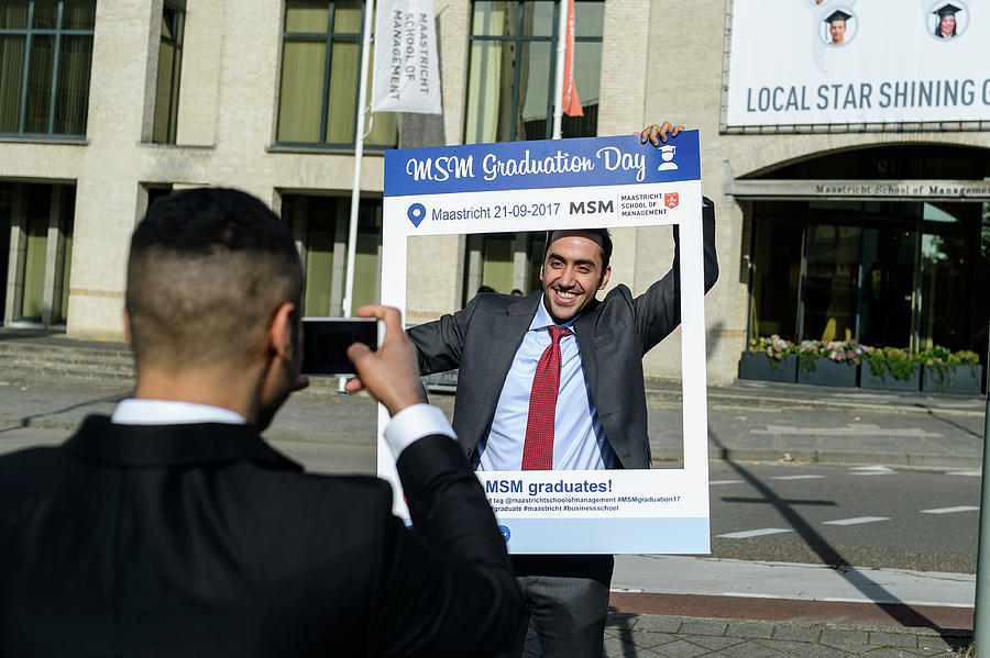 MSM Graduation Ceremony 2017 #10 Photograph by Maastricht School Of Management