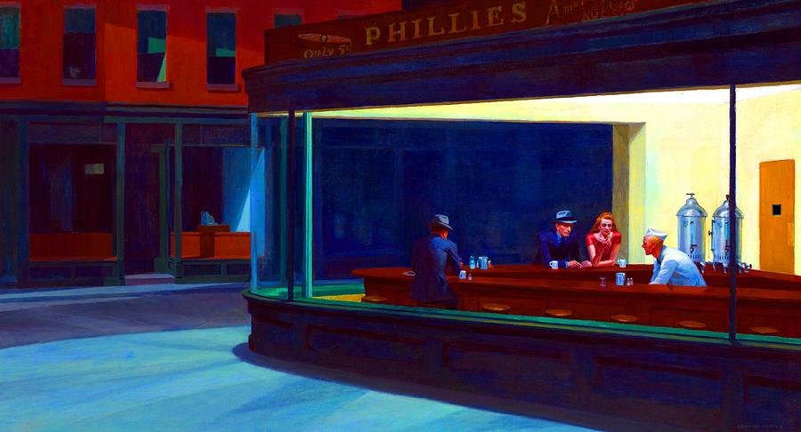 Nighthawks by Edward Hopper Test Nighthawks by Edward Hopper Test