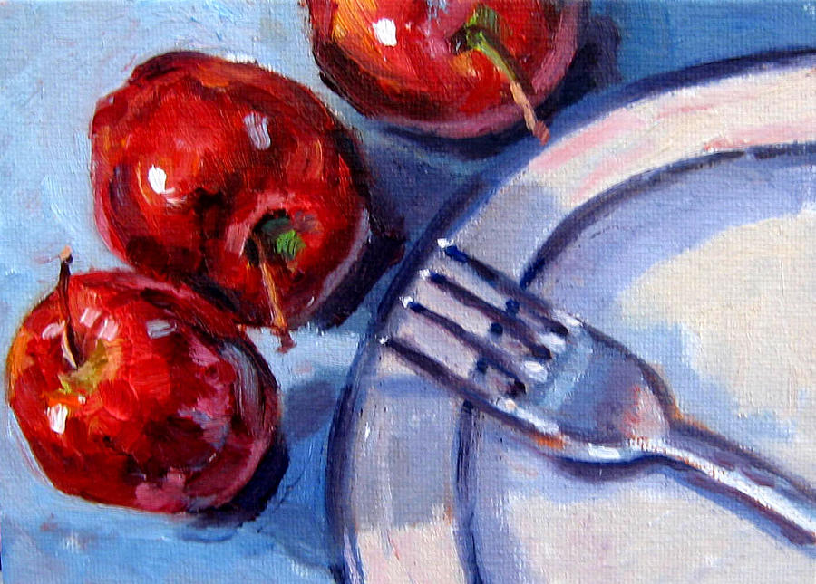 Fruit Painting - 10 Oclock High by Mark Hartung