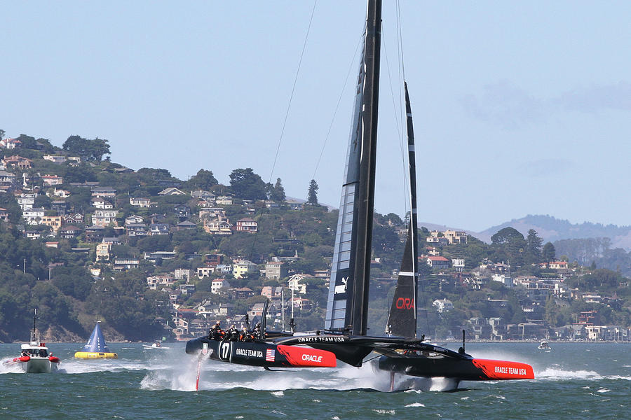 Oracle Team USA #2 Photograph by Steven Lapkin