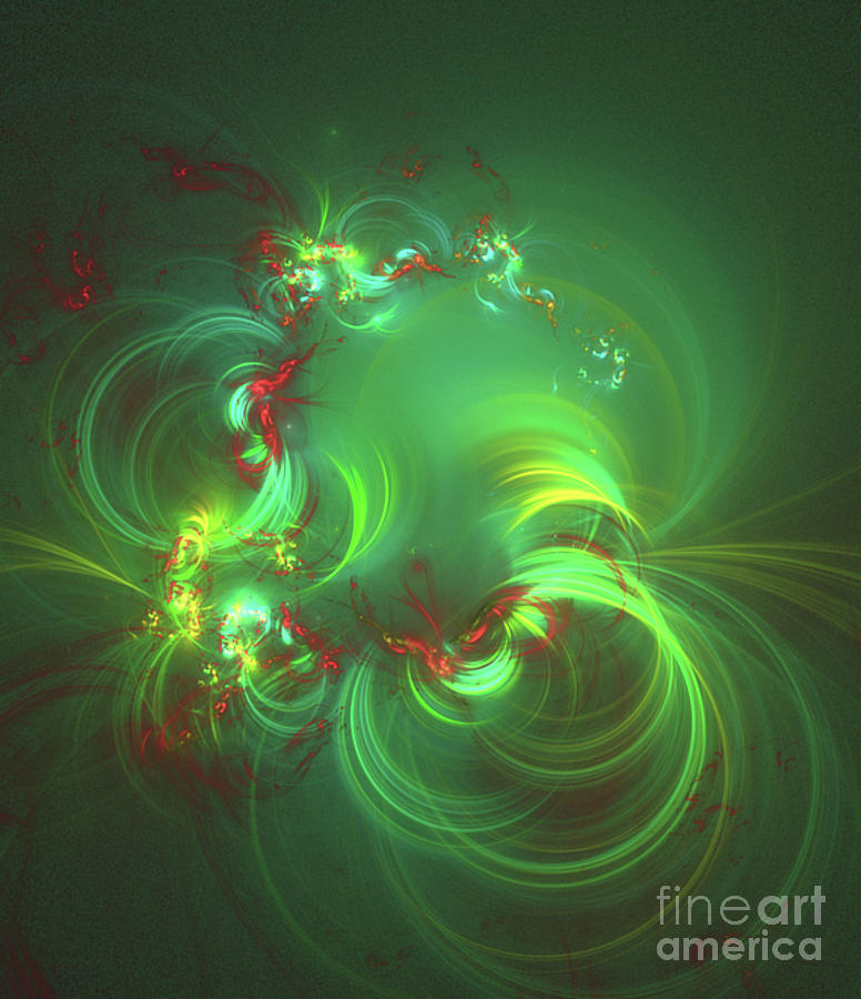 Abstract Digital Art - Patterns of Life by RT #10 by Esoterica Art Agency Abstract Digital Art - Patterns of Life by RT #10 by Esoterica Art Agency