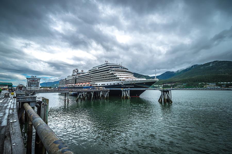 Port Of Juneau Alaska And Street Scenes #10 Photograph by Alex Grichenko