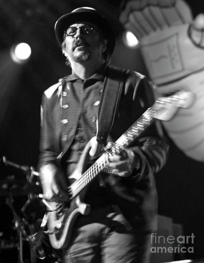 Primus at All Good Festival - Les Claypool Photograph by David Oppenheimer