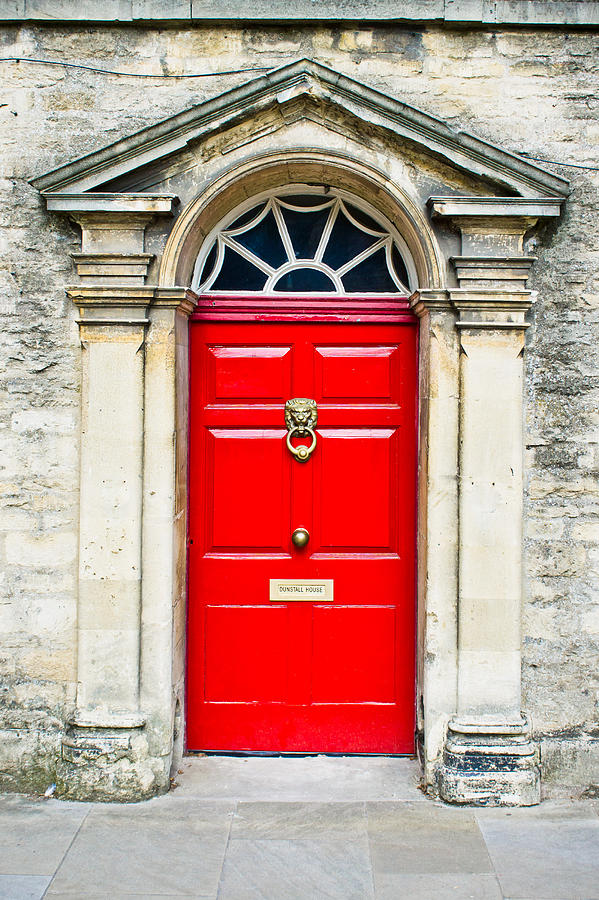 Red door #10 Photograph by Tom Gowanlock