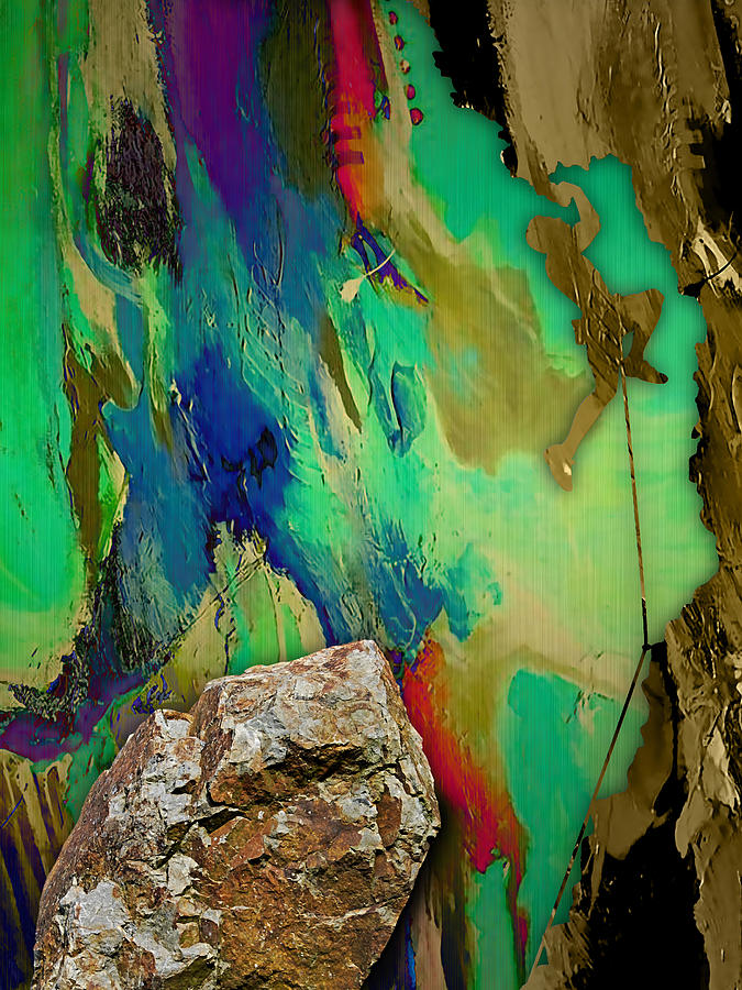 Rock Climber Collection #10 Mixed Media by Marvin Blaine