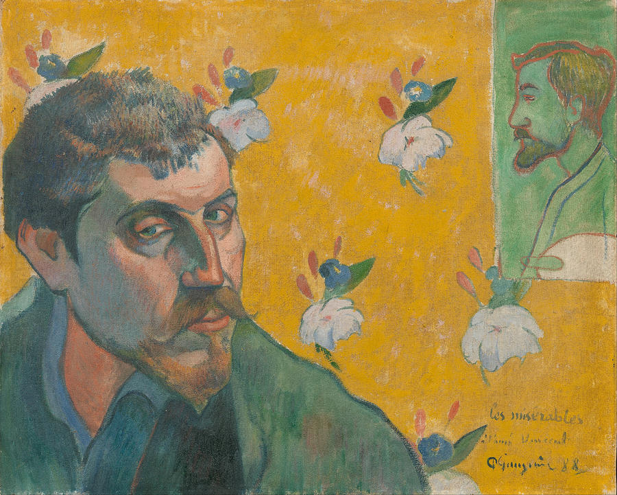 Self Portrait #10 Painting by Paul Gauguin