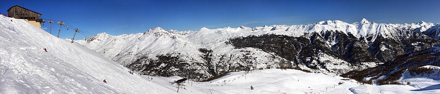 Mountain Photograph - Serre Chevalier in the French Alps #10 by Pierre Leclerc Photography
