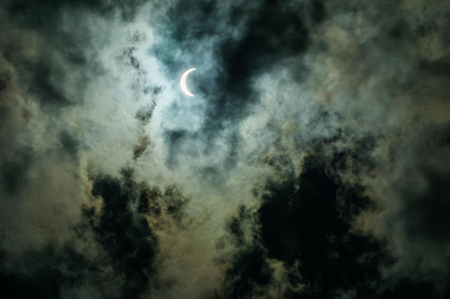 Solar Eclipse 2017 event in South Carolina sky #10 Photograph by Alex Grichenko