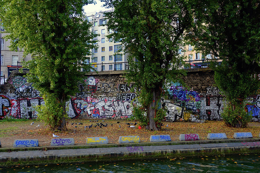 Street Art In The La Villette Area Of Paris, France #10 Photograph by Rick Rosenshein