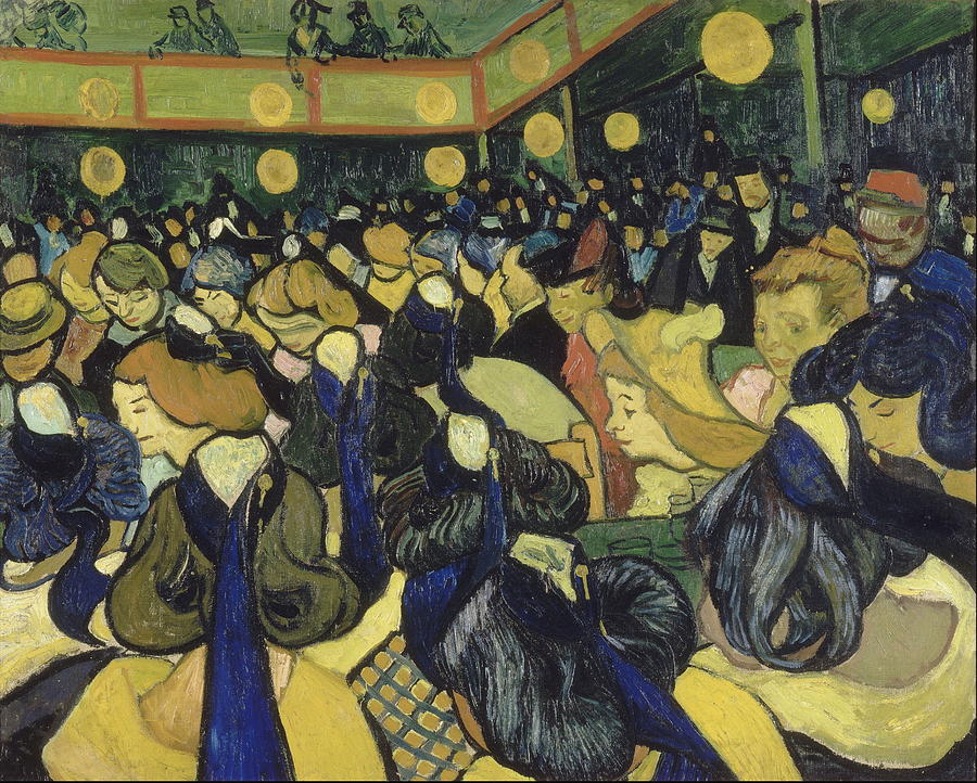  The Dance Hall in Arles #11 Painting by Vincent van Gogh