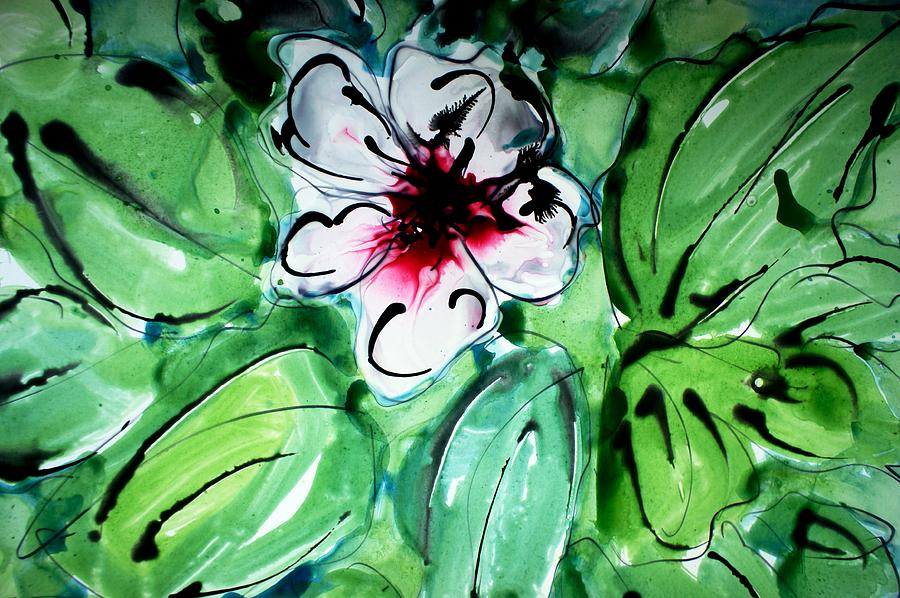 The Divine Flowers #10 Painting by Baljit Chadha