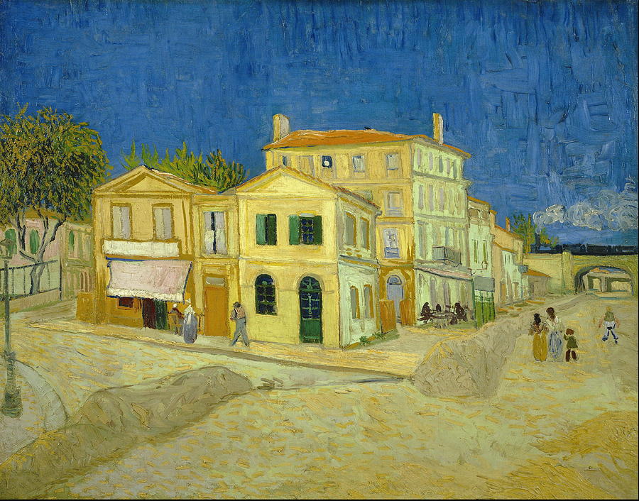  The yellow house  #11 Painting by Vincent van Gogh